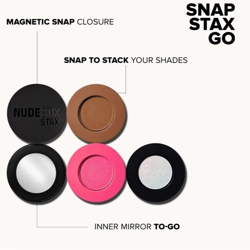 NUDESTIX Sunpink Glow Stax 3pc Blush Balm Set $59 Value